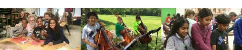 Centennial Lane Elementary School students